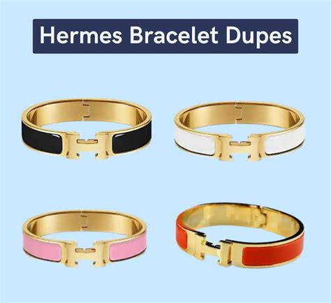 Hermes enamel bracelet dupe